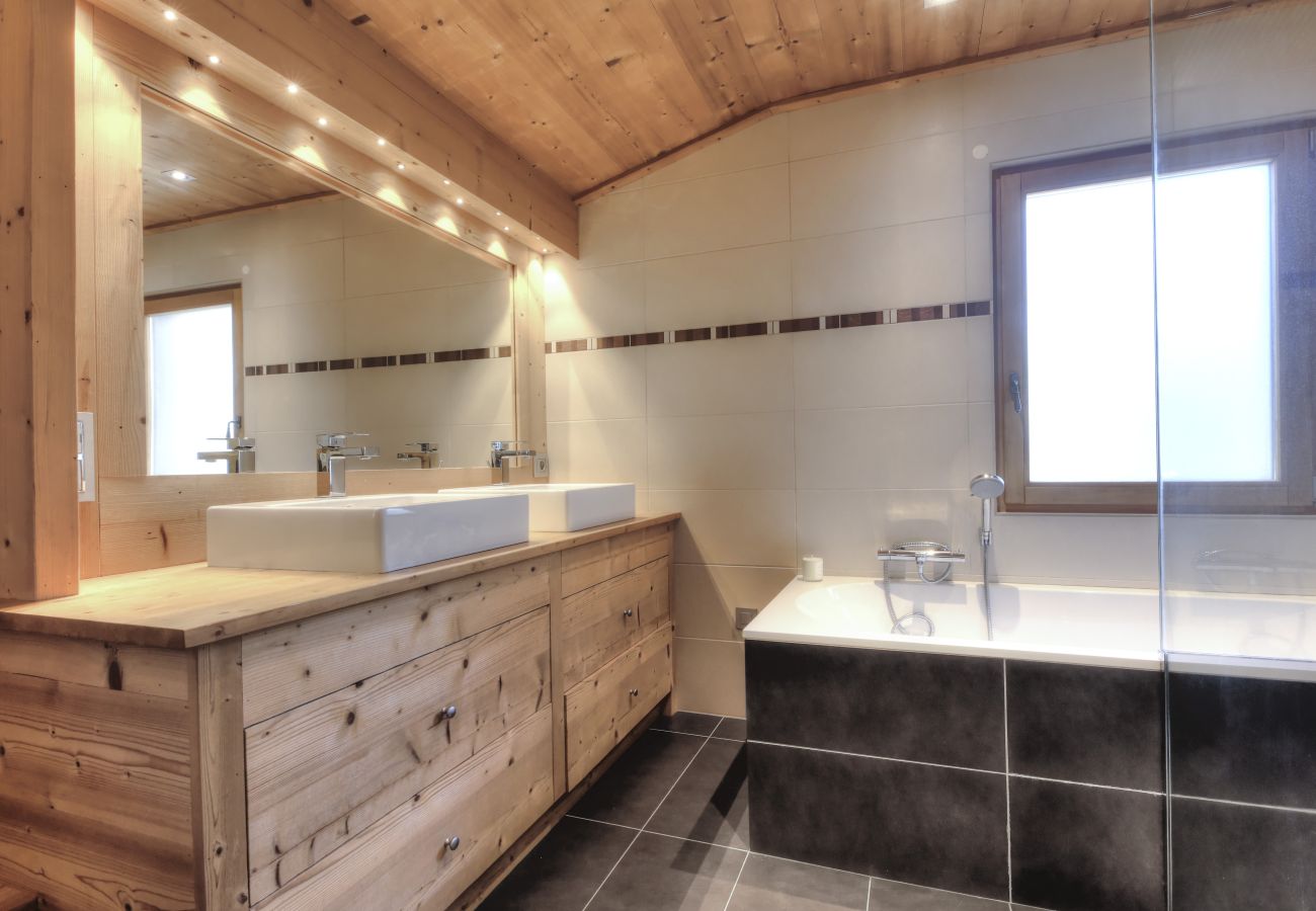 Chalet em Saint-Gervais-les-Bains - Chalet Mont Joly au Cœur de St-Gervais - Jacuzzi