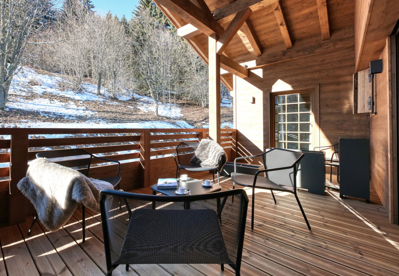 Chalet em Saint-Gervais-les-Bains - Chalet Remy - Chalet de luxe privé - Vues à 360°