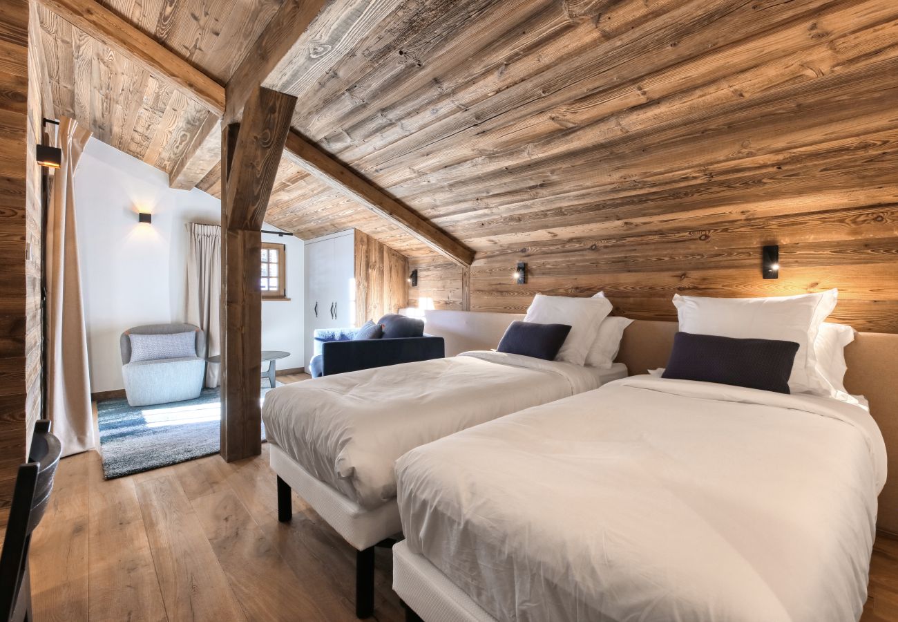 Chalet em Saint-Gervais-les-Bains - Chalet Remy - Chalet de luxe privé - Vues à 360°