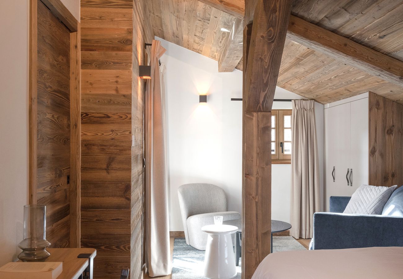 Chalet em Saint-Gervais-les-Bains - Chalet Remy - Chalet de luxe privé - Vues à 360°