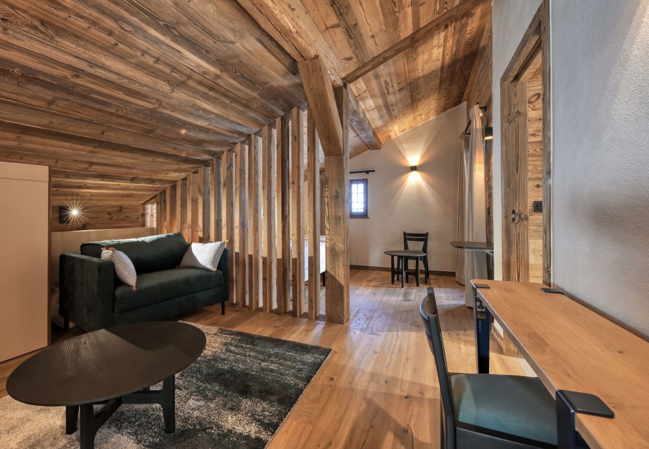 Chalet em Saint-Gervais-les-Bains - Chalet Remy - Chalet de luxe privé - Vues à 360°