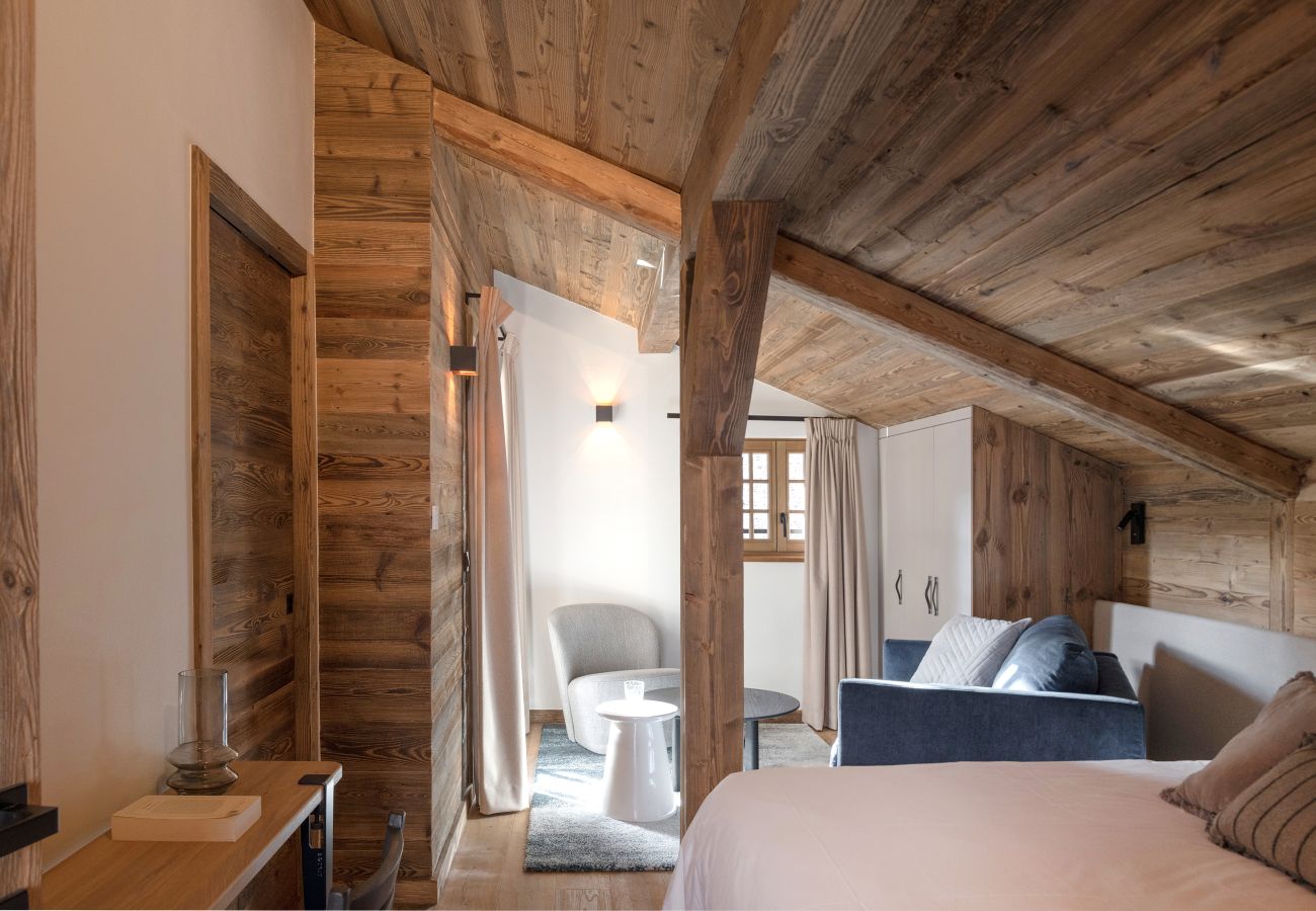 Chalet em Saint-Gervais-les-Bains - Chalet Remy - Chalet de luxe privé - Vues à 360°