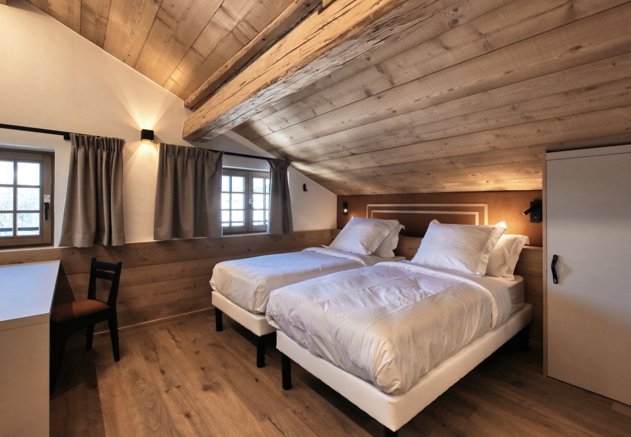 Chalet em Saint-Gervais-les-Bains - Chalet Remy - Chalet de luxe privé - Vues à 360°