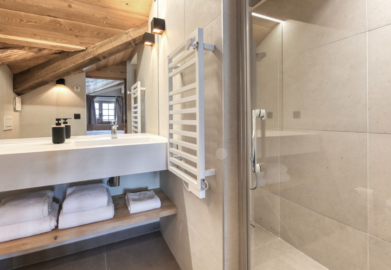 Chalet em Saint-Gervais-les-Bains - Chalet Remy - Chalet de luxe privé - Vues à 360°