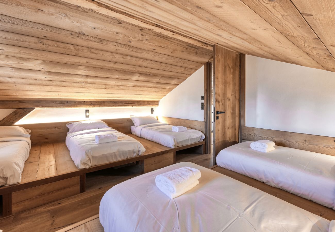 Chalet em Saint-Gervais-les-Bains - Chalet Remy - Chalet de luxe privé - Vues à 360°