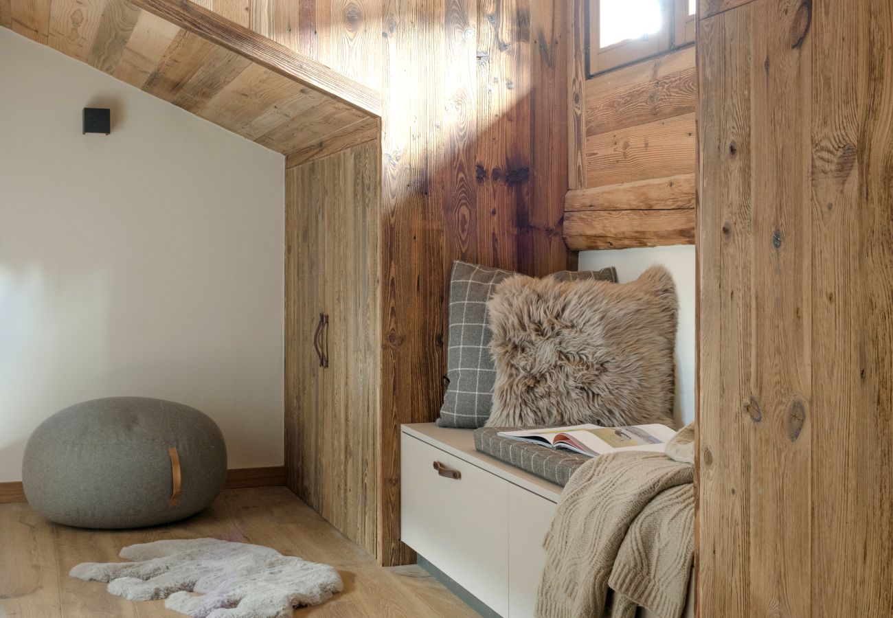 Chalet em Saint-Gervais-les-Bains - Chalet Remy - Chalet de luxe privé - Vues à 360°