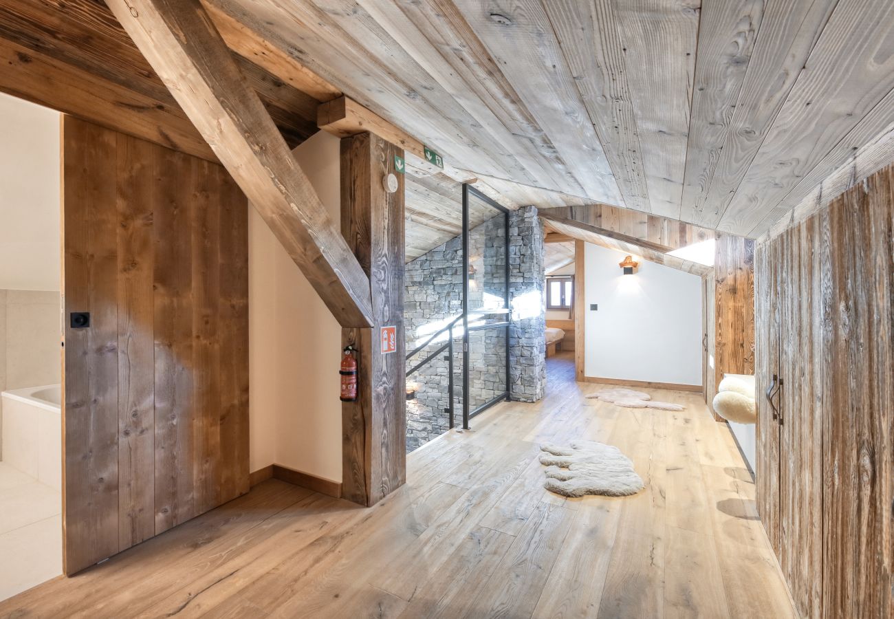 Chalet em Saint-Gervais-les-Bains - Chalet Remy - Chalet de luxe privé - Vues à 360°