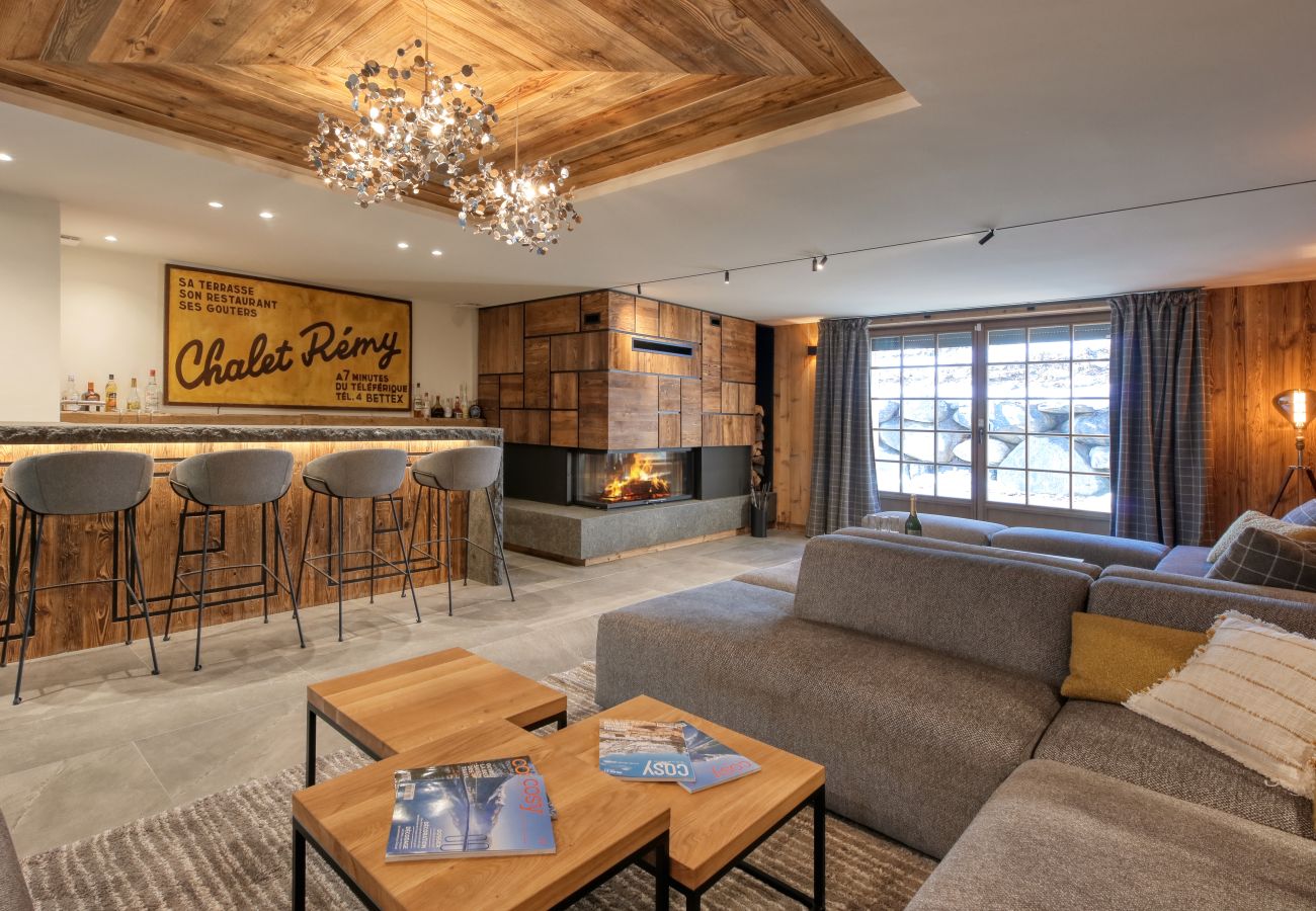 Chalet em Saint-Gervais-les-Bains - Chalet Remy - Chalet de luxe privé - Vues à 360°