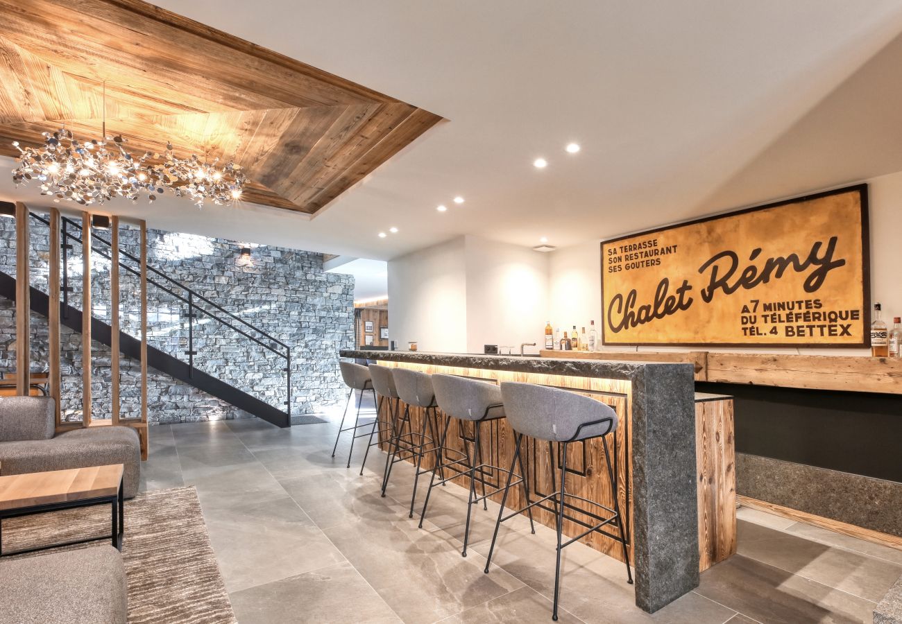 Chalet em Saint-Gervais-les-Bains - Chalet Remy - Chalet de luxe privé - Vues à 360°