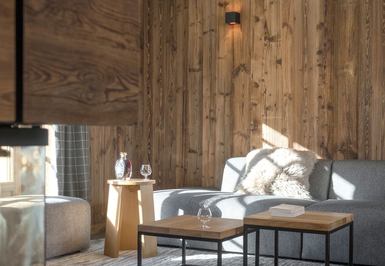 Chalet em Saint-Gervais-les-Bains - Chalet Remy - Chalet de luxe privé - Vues à 360°