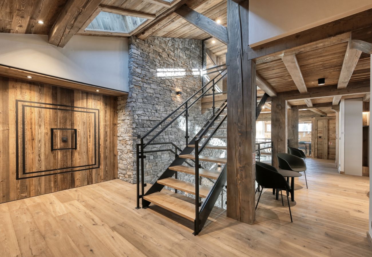 Chalet em Saint-Gervais-les-Bains - Chalet Remy - Chalet de luxe privé - Vues à 360°