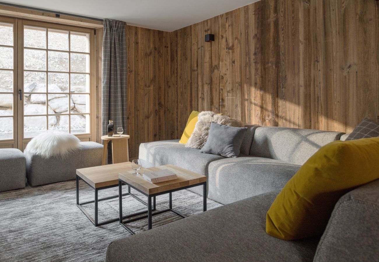 Chalet em Saint-Gervais-les-Bains - Chalet Remy - Chalet de luxe privé - Vues à 360°