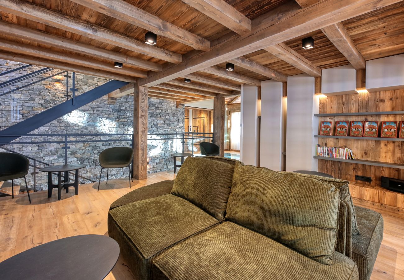 Chalet em Saint-Gervais-les-Bains - Chalet Remy - Chalet de luxe privé - Vues à 360°