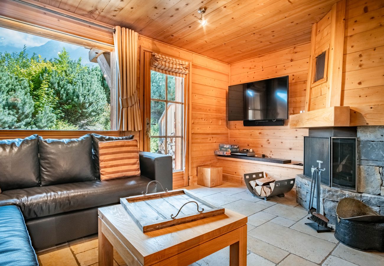 Apartamento em Les Houches - Maison Neuve 3 - Sauna - Téléphérique - Mont-Blanc